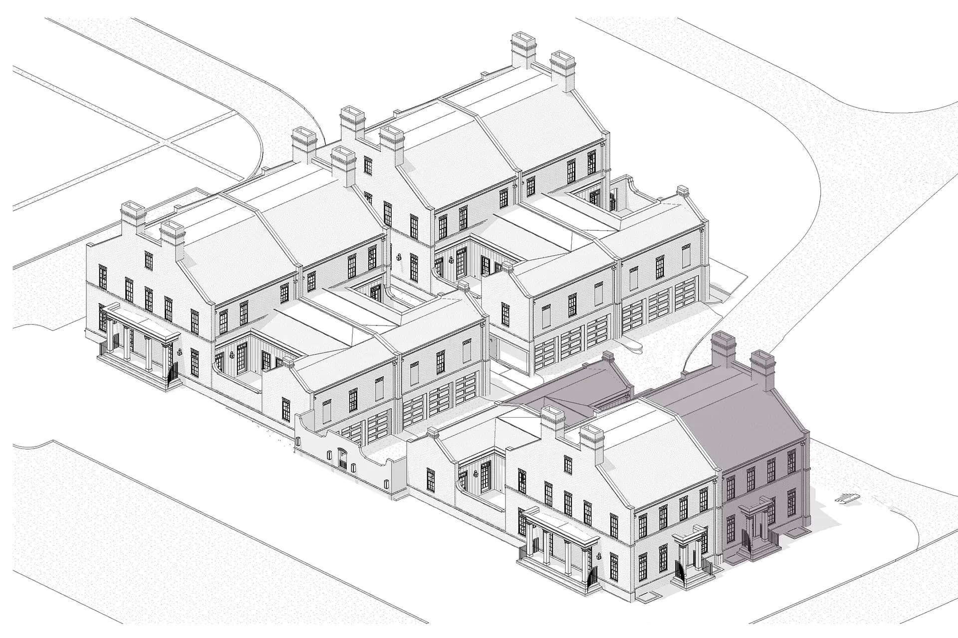 105 Keswick isometric building view