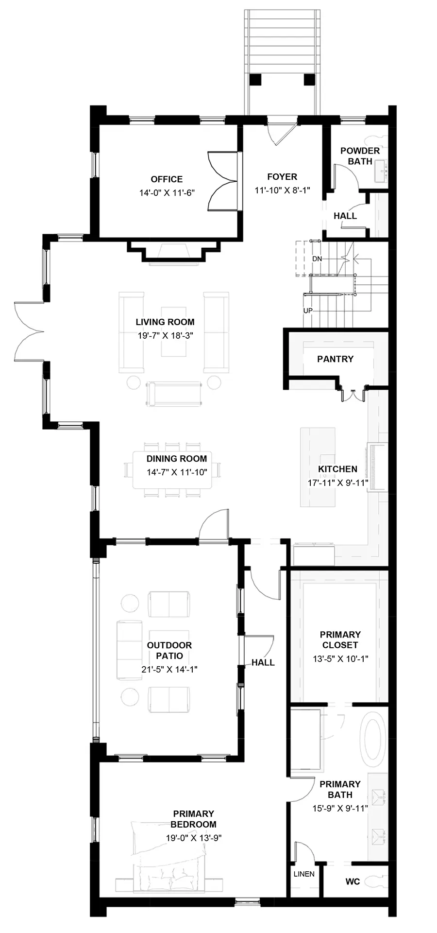 15 Richmond Square — First Floor floor plan