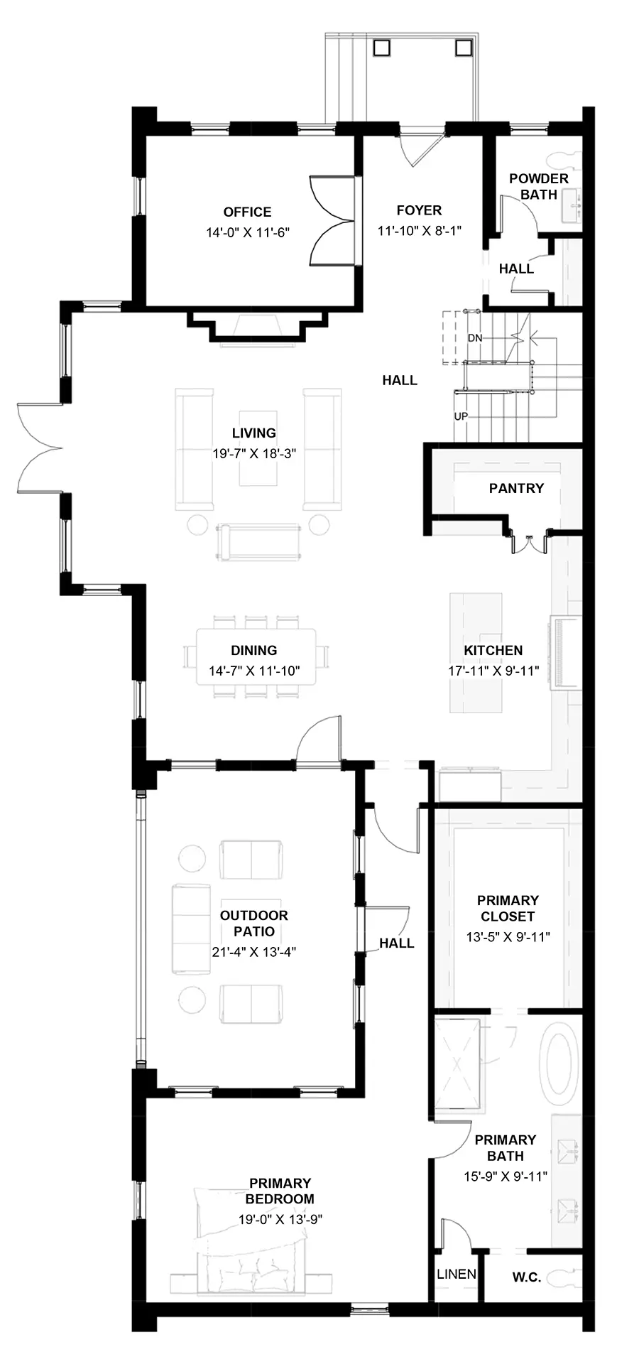 17 Richmond Square — First Floor floor plan